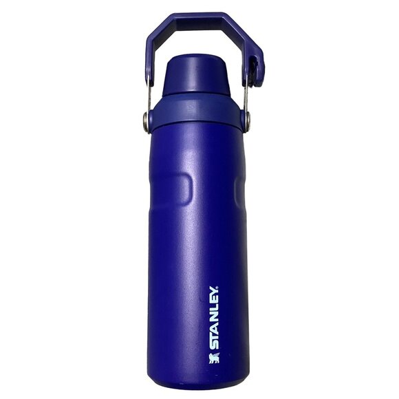 Stanley IceFlow Stainless Steel  Water Bottle Angled Spout Travel Sports Blue - Picture 2 of 12